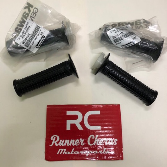 RR150 ZX150 TROTEL GRIP RR150 KAWASAKI KIRI KANAN KAWASAKI RR 150 TROTEL