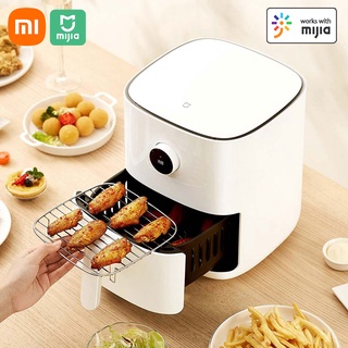 Xiaomi Mijia หม้อทอดอากาศอัจฉริยะ 3.5L 1500W Air Fryer Touch ควบคุมการกำหนดเวลาเพื่อสุขภาพที่ปราศจากน้ำมัน SK1266