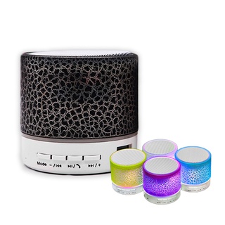 ลำโพงบลูทูธ รุ่น A9 High Quality ลำโพงบลูทูธ Mini Wireless Bluetooth LED Speaker เสียงดี ไซน์มินิ สะดวกสบายต่อการพกพา