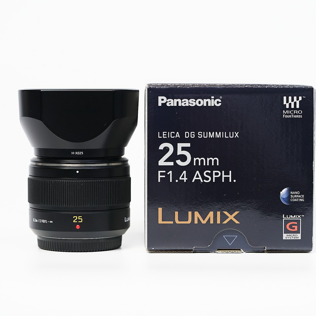 (อดีต​ศูนย์​ไทย)​ Panasonic  LEICA DG Summilux 25mm f1.4 ASPH. เลนส์เทพ สำหรับ Panasonic GF, GX, GH, G และ Olympus