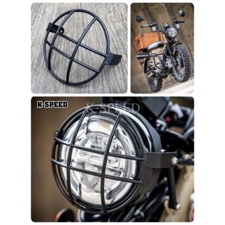 ตระแกรงเหล็กครอบไฟหน้าแต่ง Diabolus For Honda CT-125 (สินค้าแท้จากk-speed)