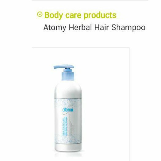ac Atomy Herbal Hair Shampoo 🧴