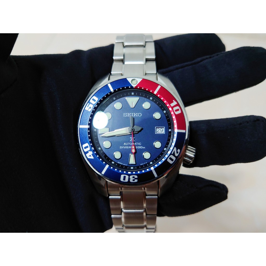 นาฬิกา SEIKO Sumo Pepsi JDM SBDC057