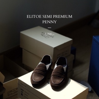 ELITOE PENNY SEMI PREMIUM SUEDE BROWN  - 113