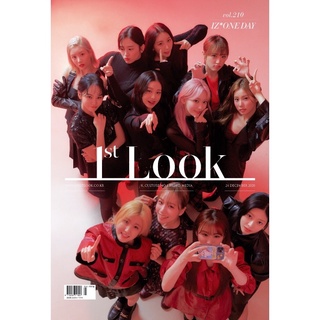 (พร้อมส่ง) 1ST LOOK Magazine KOREA 2021 January Special MAMA 2020 -IZ*ONE