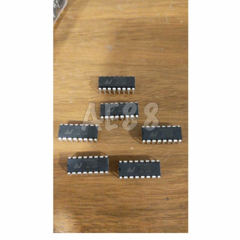 IC HCF4017 ทรานซิสเตอร์ 4017 IC 4017