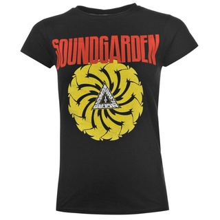 เสื้อยืดแขนสั้น คอกลม พิมพ์ลาย Soundgarden Band สําหรับผู้ชายS-5XL