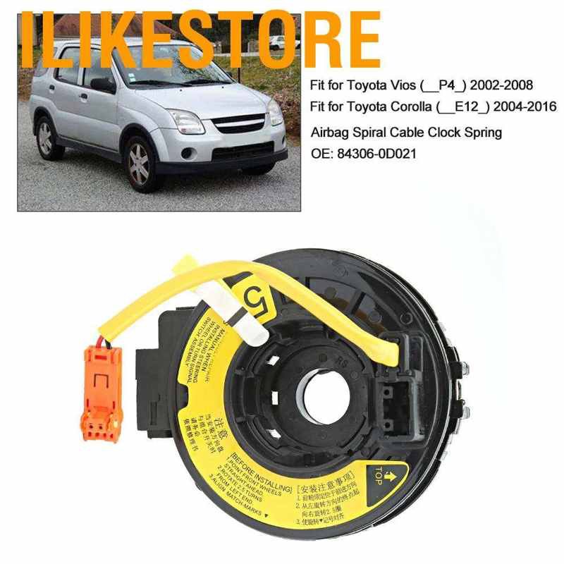 Ilikestore Airbag Spiral Cable Clock Spring for Toyota Vios (__P4 ...