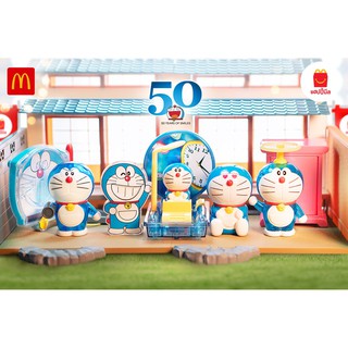 Doraemon โดเรม่อน 50th year of smile ฉลองครบรอบ 50 ปี โดราเอม่อน Mcdonald Happy Meal #### ของวิเศษที่สุดสวิงริงโก้ !!!!