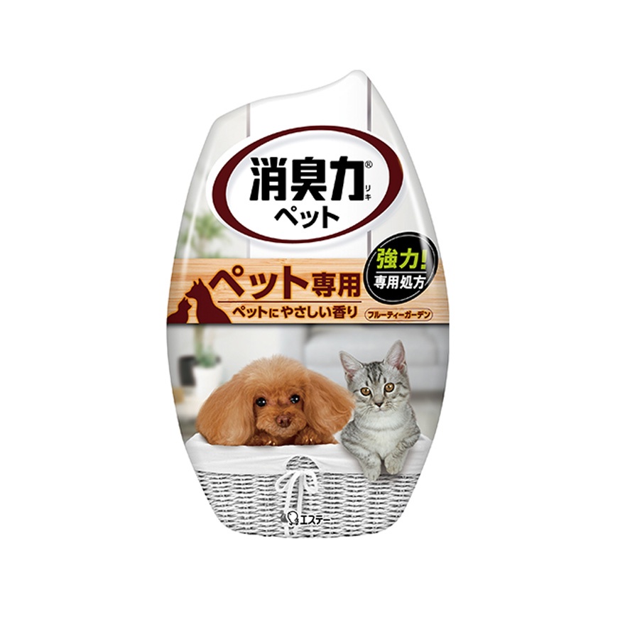 Shaldan Shoshuriki Liquid Air Freshener 400 ml.เจลหอม ปรับอากาศ ขจัดกลิ่น สัตว์เลี้ยง กลิ่นฟรุตตี้ การ์เด้น