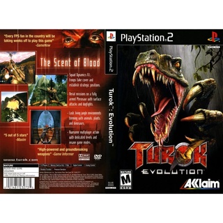 แผ่นเกมส์ PS2 Turok Evolution   คุณภาพ ส่งไว (DVD)