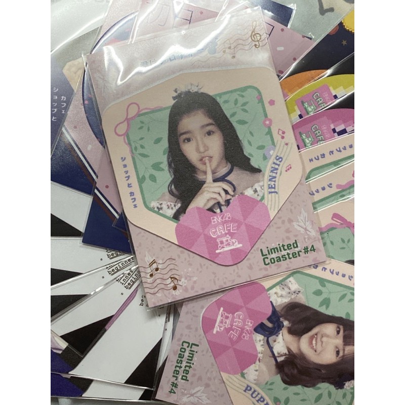 ที่รองแก้ว BNK48 cafe