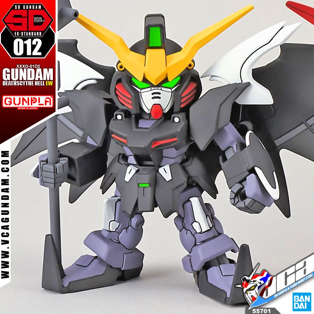 VCA 8️⃣ BANDAI GUNPLA SD EX-STANDARD SDEX GUNDAM DEATHSCYTHE HELL EW ประกอบ หุ่นยนต์ โมเดล กันดั้ม กันพลา ของเล่น
