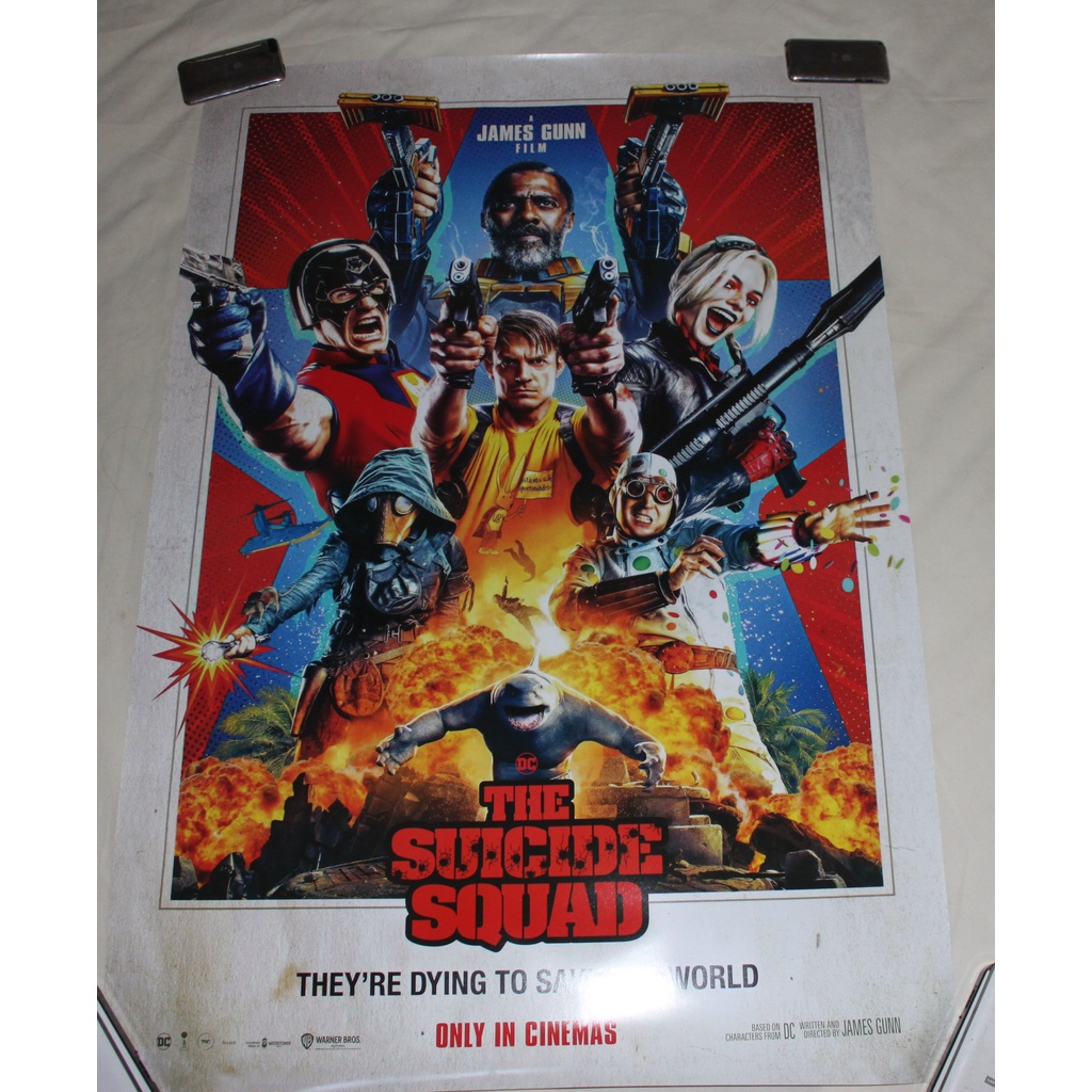 โปสเตอร์ suicide squad 2 ของเเท้ 27x40