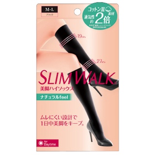 SLIM WALK ถุงเท้าสูงขาสวย สัมผัสธรรมชาติ / เลกกิ้ง / PIP / สำหรับกลางวัน / ถุงเท้าแรงดัน / ส่งตรงจากญี่ปุ่น