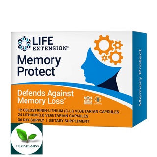 Life Extension Memory Protect 12 Colostrinin-Lithium (C-Li) Capsules | 24 Lithium (Li) Capsules