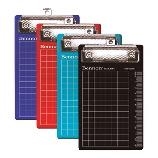 เบนน่อน คลิปบอร์ด รุ่น A6-CB14 แพ็ค 3 อัน101343Bennon Clipboard #A5.5-Cb14 x3Pcs.