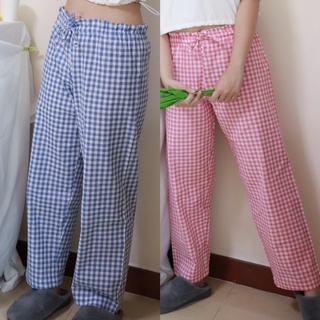 Everydayy.bff | พร้อมส่ง Scotty pants กางเกงขายาวลายสก๊อต