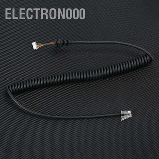 Electron000 6 Pin สายไมโครโฟนสายไฟสําหรับลําโพง Yaesu Ft`7900R Ft』8900R Mh』48