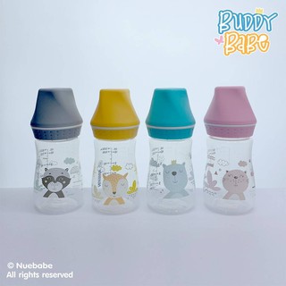 Buddy Babe ขวดนม 4 Oz. ทรงคอแคบ