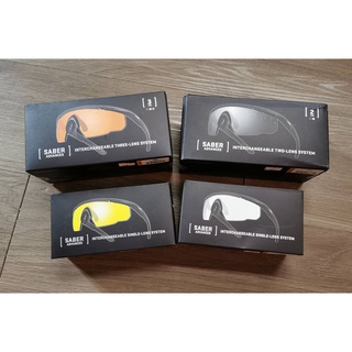 แว่นตา Wiley-X Saber Advanced Matte Black แว่น Safety Tactical ทรง eyeshields เฟรมสีดำ by Jeep Camping