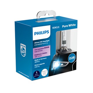 PHILIPS หลอดไฟหน้ารถยนต์ Xenon HID D2R 6000K