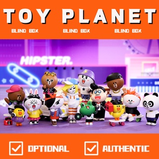 [TOY Planet] LINE FRIENDS street Series กล่องสุ่ม ของเล่นสําหรับเด็ก