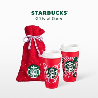 แก้วสตาร์คบัค รียูส starbucks christmas 2021