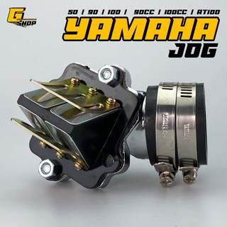 หรีดเงิน คอหรีด Yamaha jog 50cc / 90cc / 100cc / at100cc /Jog3kj ใส่ คาบูเอ็นโปร คาบูเคเหลี่ยม คอหรีด jog