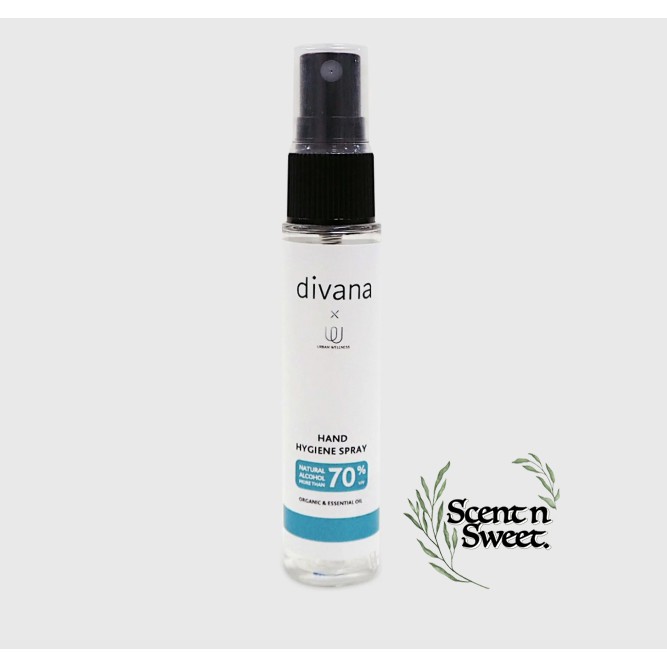 Divana Hand Hygiene Spray 30 ml.