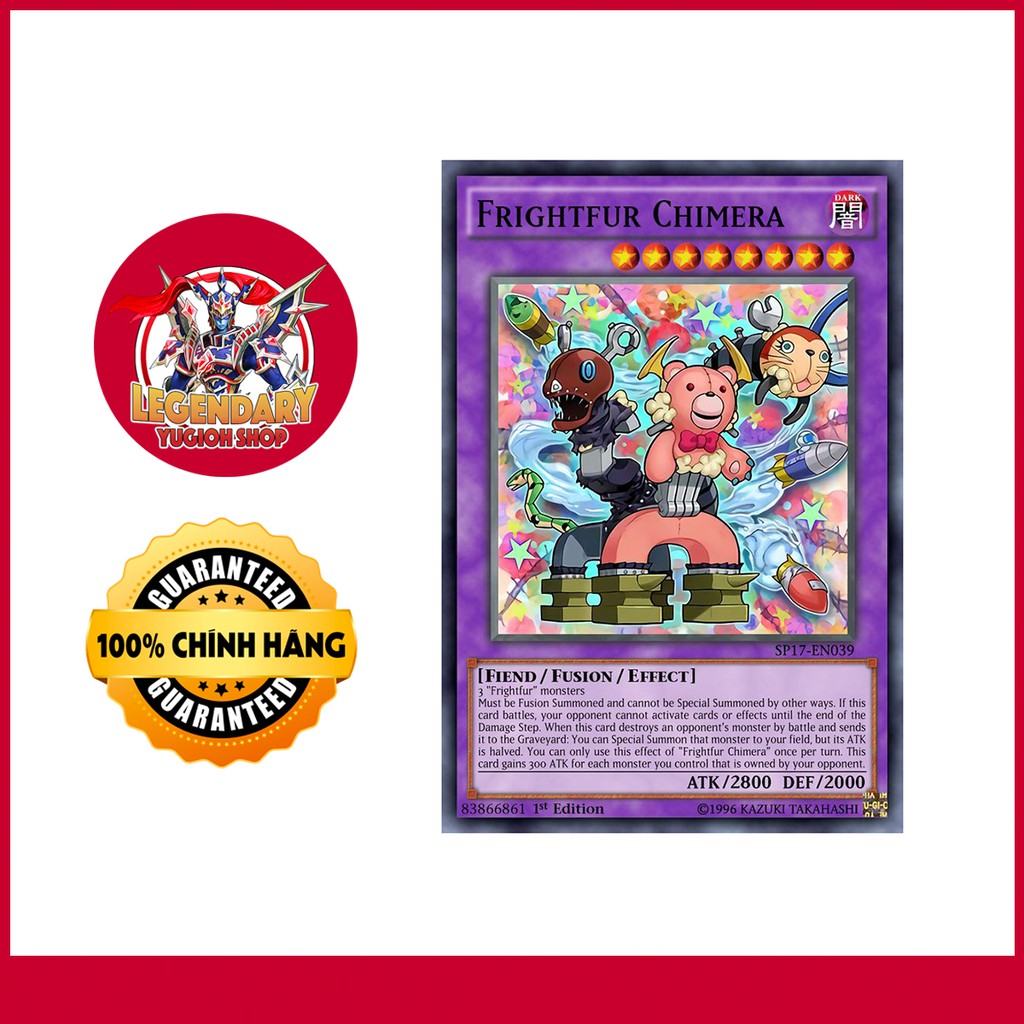 [การ์ด Yugioh ดั้งเดิม] Frightfur Chimera