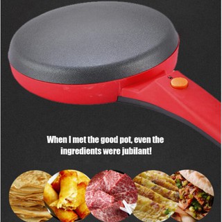 เครื่องทำแพนเค้กทำพิชซ่า  PAN Non-Stick  Electric Crepe Maker --- พร้อมส่ง---