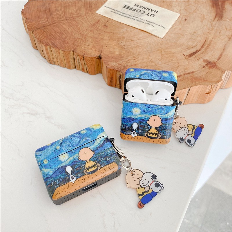 เคสหูฟังไร้สาย Snoopy สําหรับ ap1/2 appro