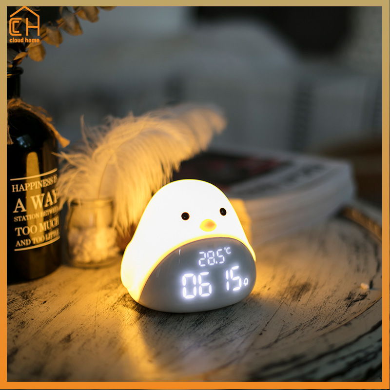 Creative Cute Bird Alarm Clock Led, Bird Alarm Clock
