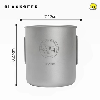 Blackdeer Titanium Cup 320 (BD12126405)แก้วน้ำไททาเนียม