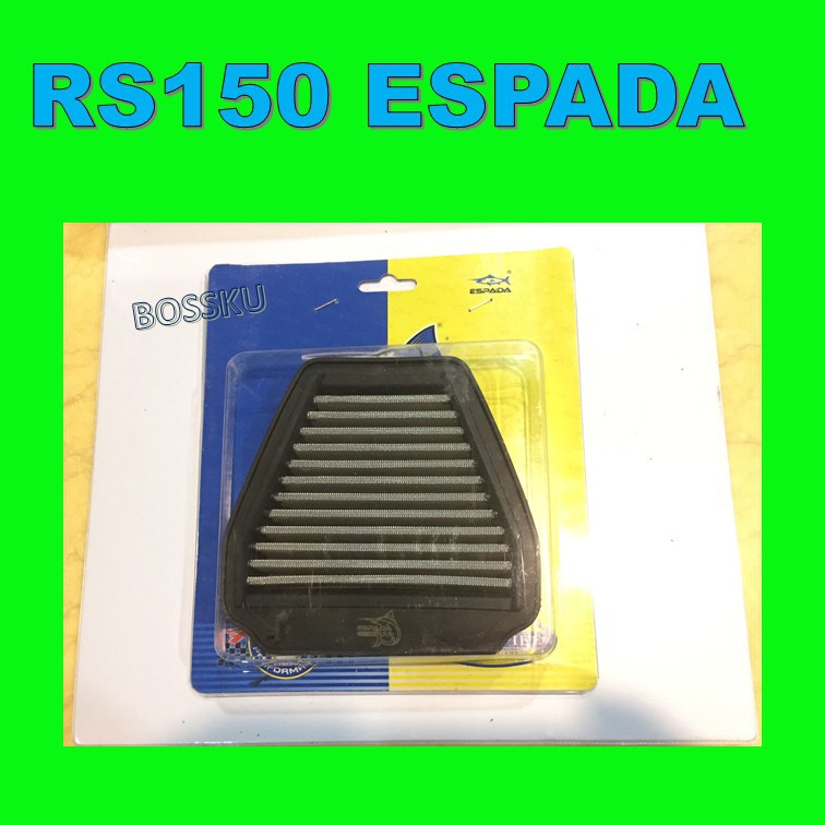 RS 150 AIR FILTER RACING ESPADA HONDA RS 150 AIR CLEANER RACING ESPADA RS150 RACING AIR FILTER ESPAD
