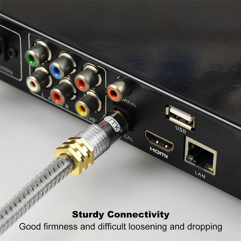 Top Grade Spdif Optical cable Gold Connector Digital Fiber Optical Toslink Audio cable OD8.0mm 1m 1.5m 2m 3m 5m