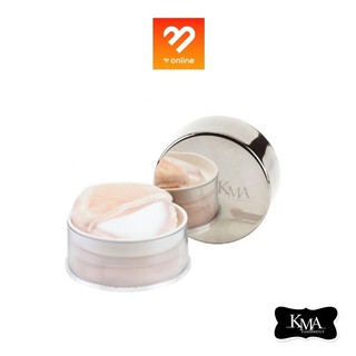 Boombeautyonline | กล่องสีทอง KMA Transparent Loose Powder เคเอ็มเอ ทรานซ์ลูเซนส์ ลูส พาวเดอร์ แป้งฝุ่นเนื้อละเอียด