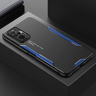 Xiaomi Poco F4 5G Poco X4 GT หรูหรา โลหะ อลูมิเนียม ซิลิโคน กันชน เคสกันกระแทก เคสแข็ง