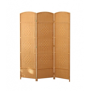 Delicato ฉากกั้นห้อง 3 บาน ขนาด กว้าง 150X180Xหนา 1.85 ซม.สีน้ำตาลอ่อน