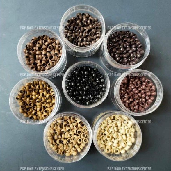 นาโนริง 4 มิล กิ๊บต่อผมนาโนเบอร์ L เกรดคุณภาพ มีปริมาณหลากหลายให้เลือกตามความต้องการ ต่อง่าย เบาสบายหัว มี 7 สี ให้เลือก - รูปที่ 3