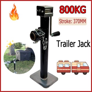 ล้อหน้าเทรลเลอร์ Drop Leg Boat Swivel Trailer Jack 800KG 370 มม ขายกเทเลอร ล้อหน้าเทรลเลอร์ ขายกเทเลอร์