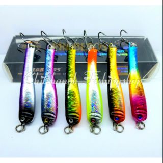 เหยื่อจิ๊ก มี6สี ยาว5.6ซม. น้ำหนัก 16.5กรัม