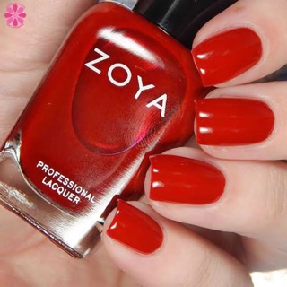 พร้อมส่ง Zoya Sheri  สีแดงมิดโทน แดงกลางๆ แดงตื่นๆ แดงสดใส แดงต้องมีติดตู้ ทาได้ทุกสีผิว แท้ 💯%