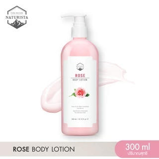 Naturista โลชั่นสารสกัดจากกุหลาบ ไม่เหนียวเหนอะหนะ ผิวนุ่ม น่าสัมผัส Rose Body Lotion 300ml
