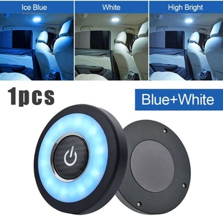 【GRCEKRIN】Car Reading Light LED Interior Lighting Ceiling Lamp Roof Lamp Ice Blue &amp; White High Quality #babycity