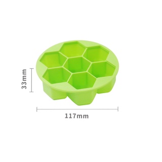 แม่พิมพ์ซิลิโคน หกเหลี่ยม เล็ก 4*3 cm 007462