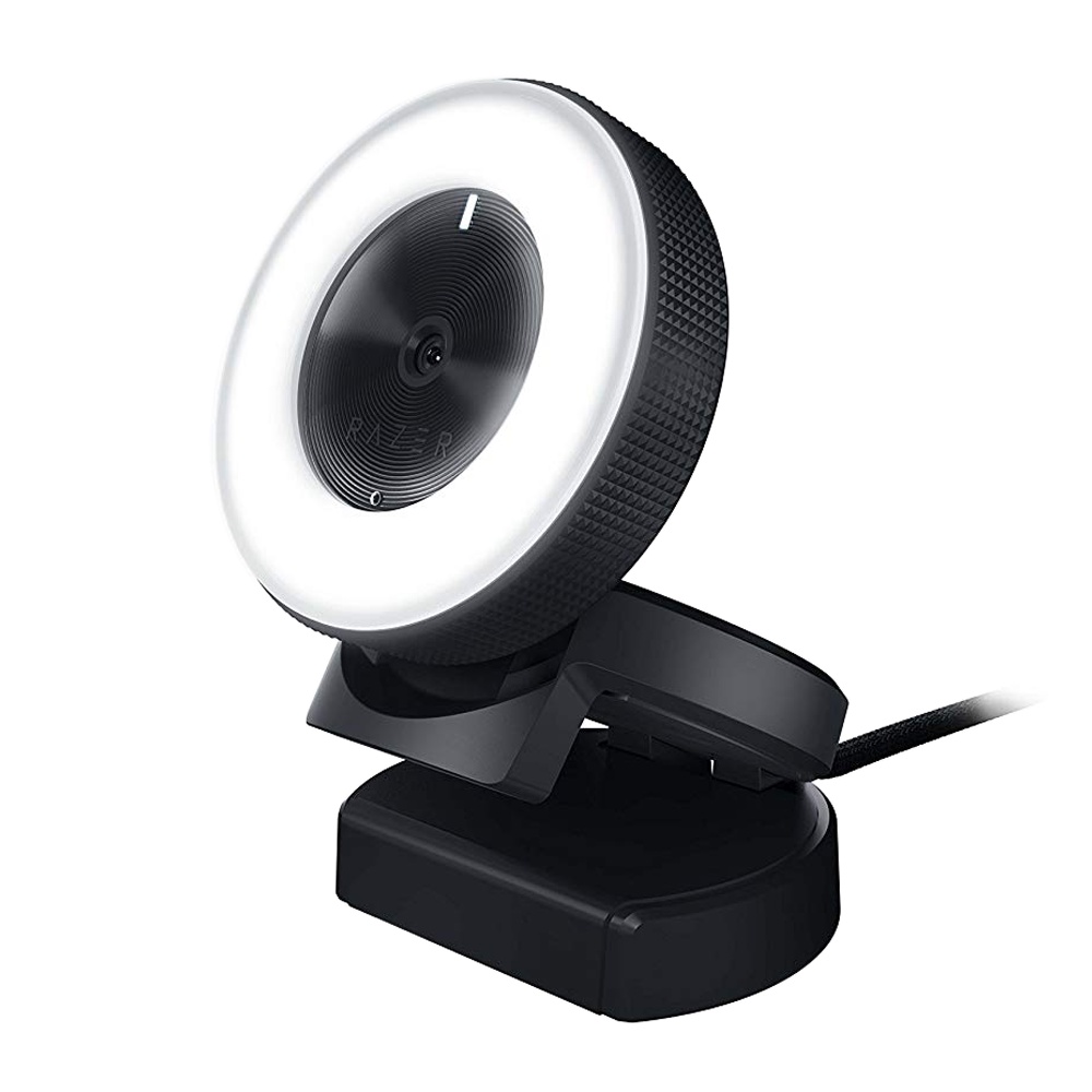 Razer Kiyo Ring Light Gaming Broadcaster Camera กล้องเว็บแคม (Black)