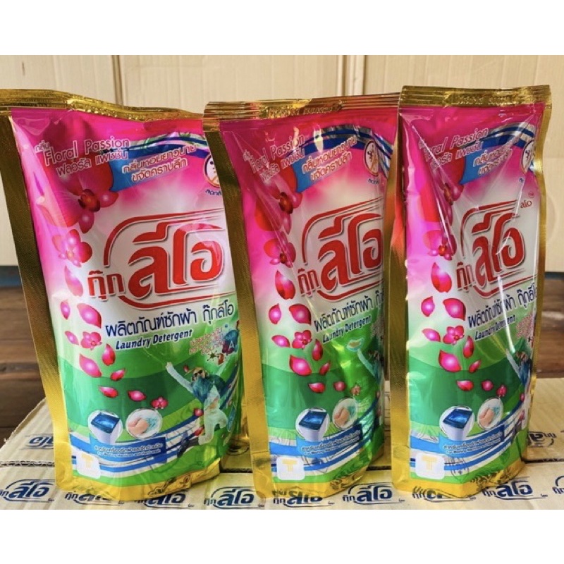 น้ำยาซักผ้ากุ๊กลีโอ สูตรเข้มข้น แบบน้ำ (ถุง) 400 ml. จัดโปร 10 ถุง เพียง 220.- บาท เท่านั้น