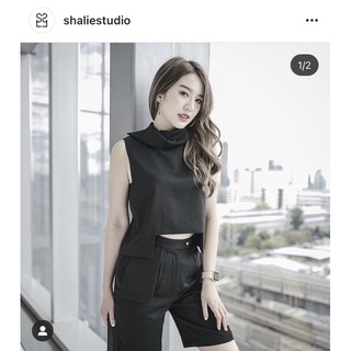 SALE!!! 80%++ Shaliestudio ชุดเซ็ตสีดำ ไซส์M สภาพใหม่มาก